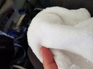 air china premium economy - amenity kit