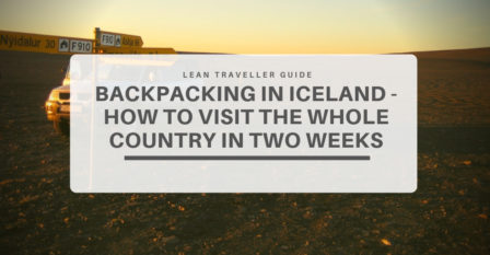 Backpacking in Iceland - featured image